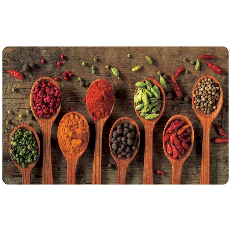 پادری طرح بوی خوش آشپزخانه مدل 3617 سایز 76x46 سانتی متر