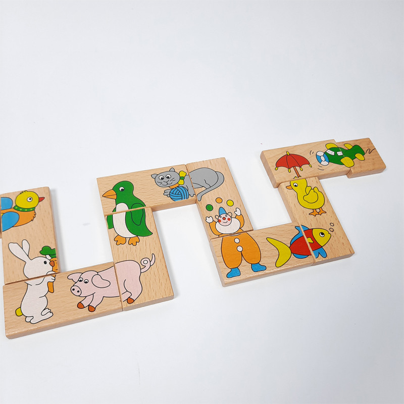 بازی فکری مدل دومینو حیوانات