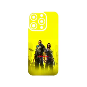 MAHOOT Cyberpunk Game Series Cover Sticker for Apple iPhone 15 Pro