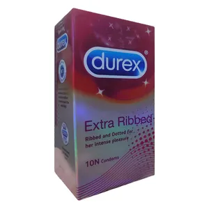 کاندوم دورکس مدل EXTRA Ribbed بسته 10 عددی