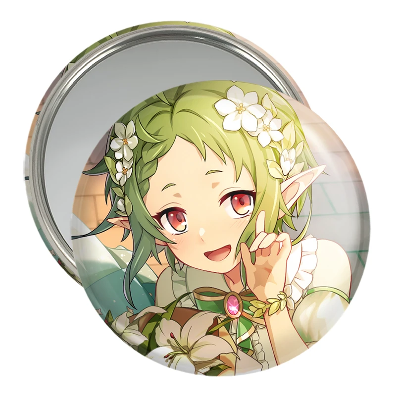 آینه جیبی خندالو مدل سیلفیت انیمه موشوکو تنسی کد 24131