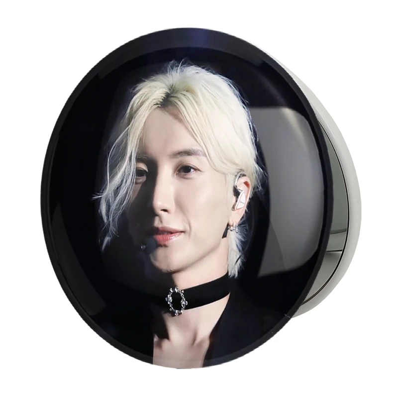 آینه جیبی خندالو طرح لیتوک گروه سوپر جونیور Super Junior مدل تاشو کد 21455