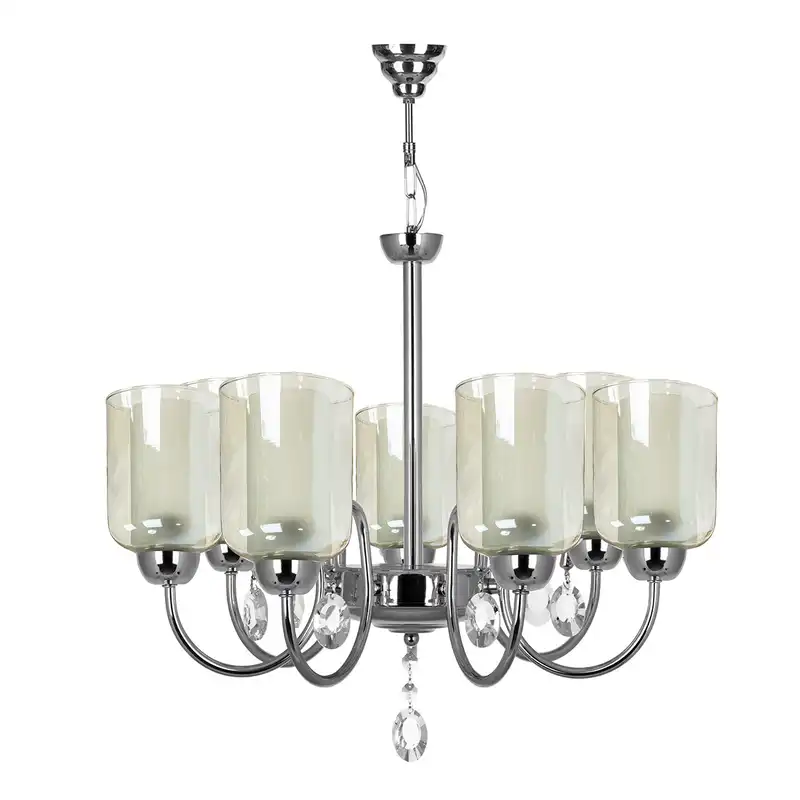 لوستر آویز هفت شعله چشمه نور کد A812/7-O