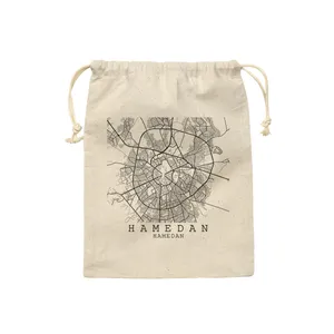 کیسه نان و سبزی ترمه طراحان ایده مدل نقشه شهر همدان کد map0516 - S سایز 19x19 سانتی متر