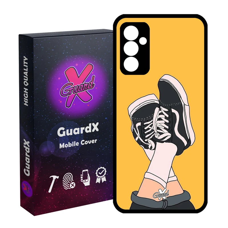 کاور گارد ایکس طرح Shoes مدل Glass10051 مناسب برای گوشی موبایل سامسونگ Galaxy A54 / A54 5G