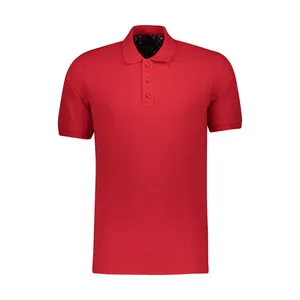 پولوشرت آستین کوتاه مردانه هفت مدل 75221 رنگ قرمز