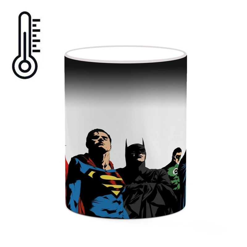 ماگ حرارتی کاکتی مدل جاستیک لیگ Justice League کد mgh39286