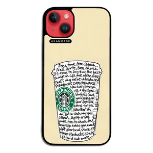 AKAM AMCWA14PLUS-STARBUCKS14 Cover For Apple iPhone 14 Plus