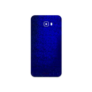 MAHOOT Blue-Holographic Cover Sticker for Samsung Galaxy C7 Pro