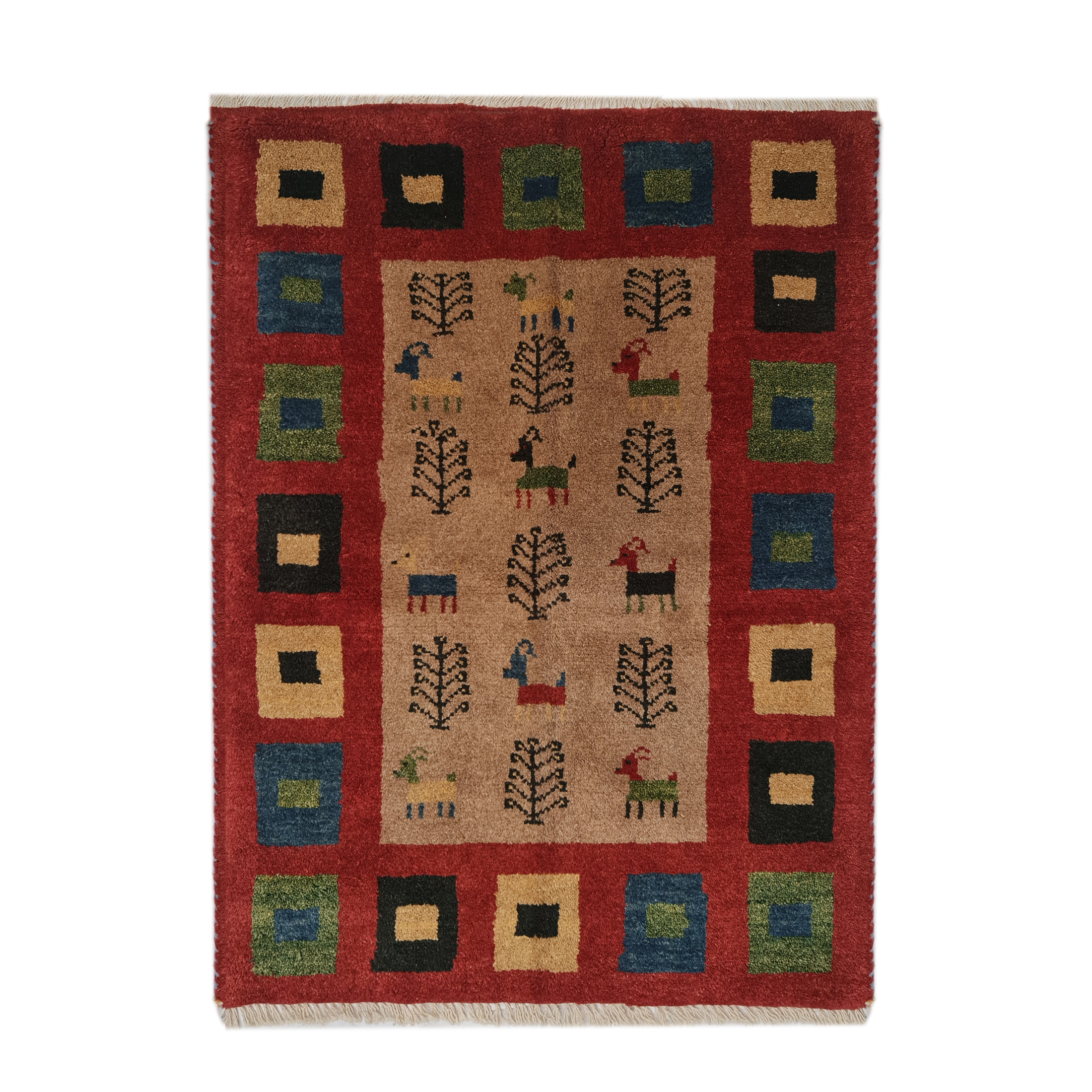گبه دستبافت یک متری کد 60