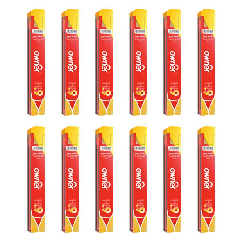 نوک مداد نوکی 0.9 میلیمتری اونر مدل High Polymer بسته 12 عددی نوک مداد نوکی 0.9 میلیمتری اونر مدل High Polymer بسته 12 عددی