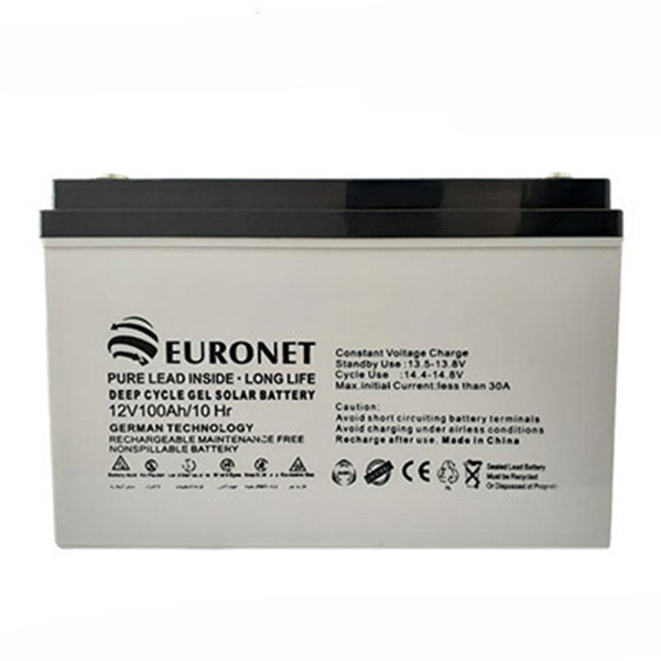باتری یو پی اس 12 ولت 100 آمپر ساعت EURONET مدل 88