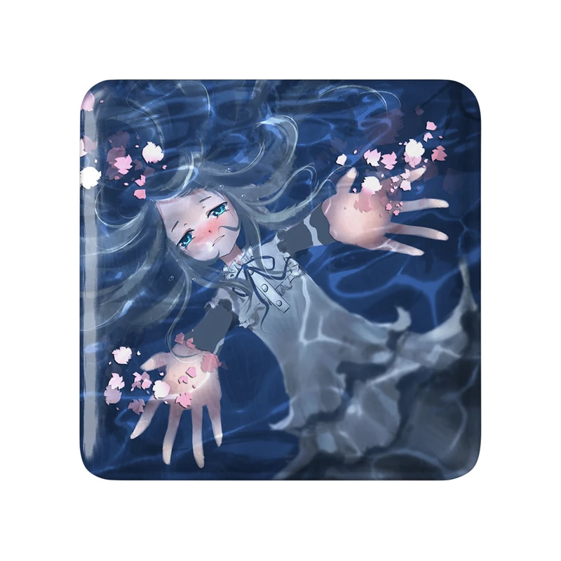 مگنت خندالو طرح میکو هونما انیمه آنوهانا مدل مربعی کد 31984