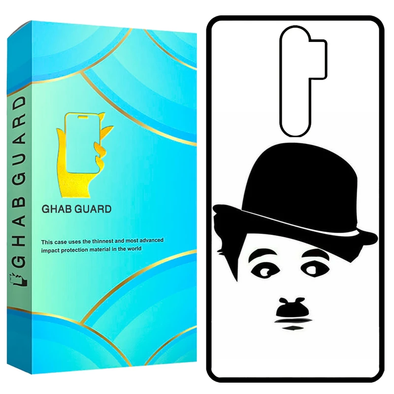 کاور قاب گارد طرح چارلی چاپلین مدل GCHPN8P مناسب برای گوشی موبایل شیائومی Redmi Note 8 Pro