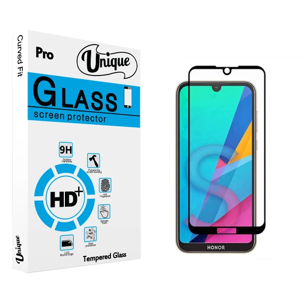 محافظ صفحه نمایش سرامیکی يونيک مدل +Clear مناسب برای گوشی موبایل آنر 8a