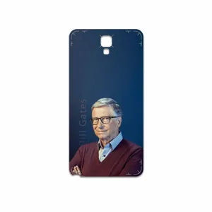 MAHOOT Bill Gates Cover Sticker for Samsung Galaxy Note 3 Neo