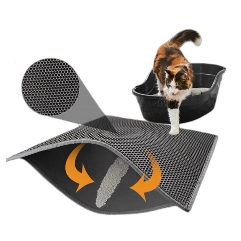 پادری ظرف خاک گربه اسکارلت مدل مت سیلیکونی کد 1