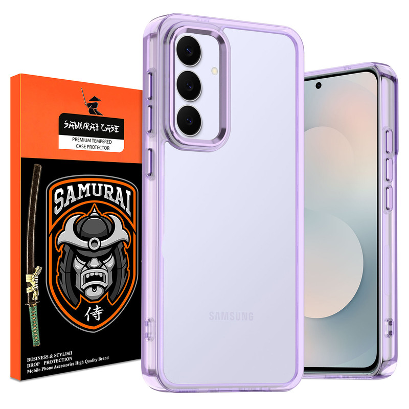 کاور سامورایی مدل Crystal Shield مناسب برای گوشی موبایل سامسونگ Galaxy S25 FE