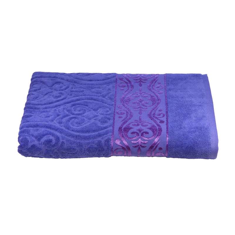 حوله حمام بهباف آذر مدل آرین کد 02 سایز 160x100 سانتی متر