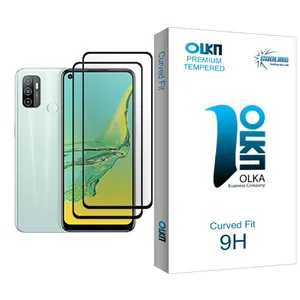 Cooling Olka Glass MIX002 Screen Protector For Oppo A33 (2020) Pack Of 2