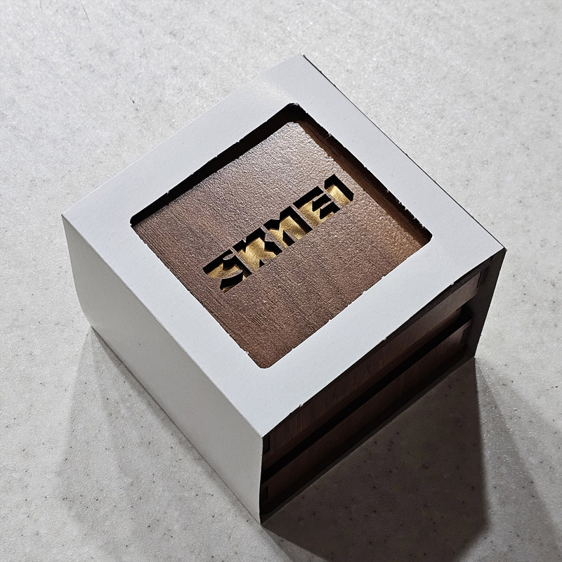 ساعت مچی عقربه ای زنانه اسکمی مدل 9071 wh کد 02