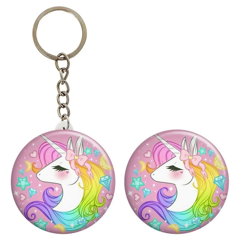 پیکسل گالری باجو طرح یونیکورن اسب تک شاخ کد 29 به همراه جاکلیدی