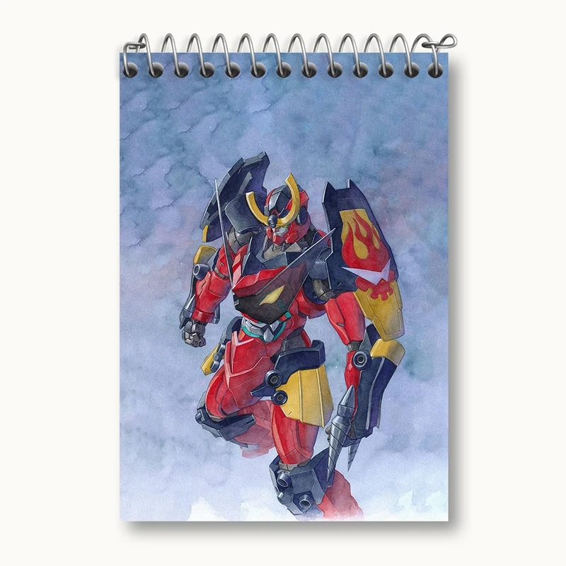 دفتر یادداشت 50 برگ خندالو مدل انیمه گورن لاگان کد 32296