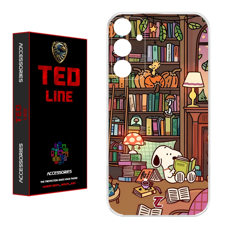 کاور تدلاین طرح اسنوپی کد 1218 مناسب برای گوشی موبایل سامسونگ Galaxy A34