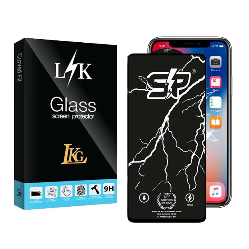 محافظ صفحه نمایش ال کا جی مدل اس پی مناسب برای گوشی موبایل اپل iPhone 11 Pro Max