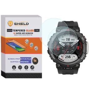 محافظ صفحه نمایش  آلتیمیت شیلد مدل SH-UL مناسب برای ساعت هوشمند آمازفیت T-Rex 2 بسته دو عددی