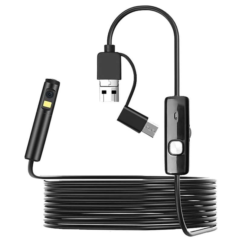 دوربین آندوسکوپی مدل دولنز ضدآب کد 20Meters 2L HD