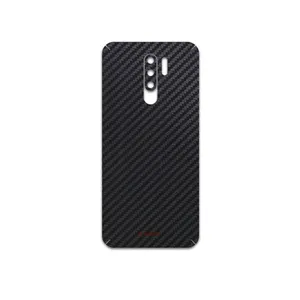 MAHOOT Black-Carbon-Fiber Cover Sticker for Xiaomi Redmi 9