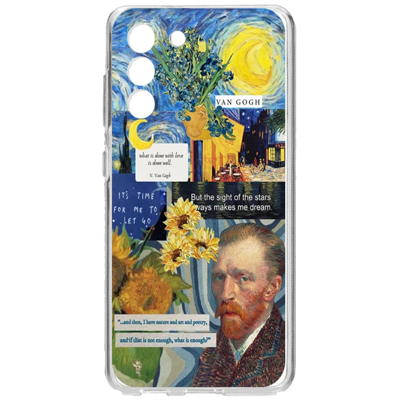 کاور طرح Van Gogh مناسب برای گوشی موبایل سامسونگ Galaxy S21 Fe  