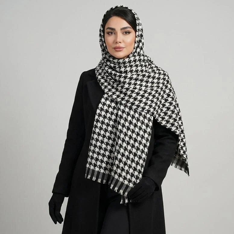 شال زنانه مدل پیچازی کد 15
