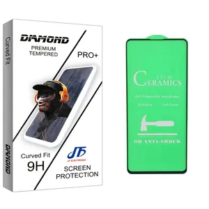 JF Diamond glass Screen Protector For Samsung بله
