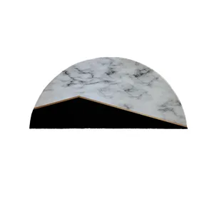 پادری مدل نیم دایره طرح سنگ کد 8635 سایز 90×45 سانتی متر