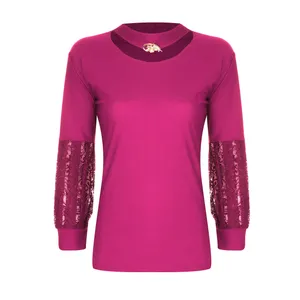 بلوز زنانه مدل 517 رنگ صورتی