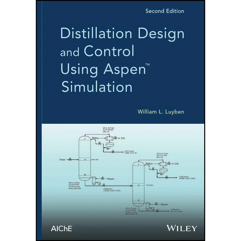 کتاب Distillation Design and Control Using Aspen Simulation اثر William L. Luyben انتشارات Wiley-AIChE