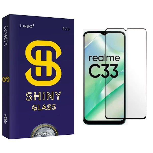محافظ صفحه نمایش شیشه ای آتوچبو مدل Shiny مناسب برای گوشی موبایل ریلمی C33