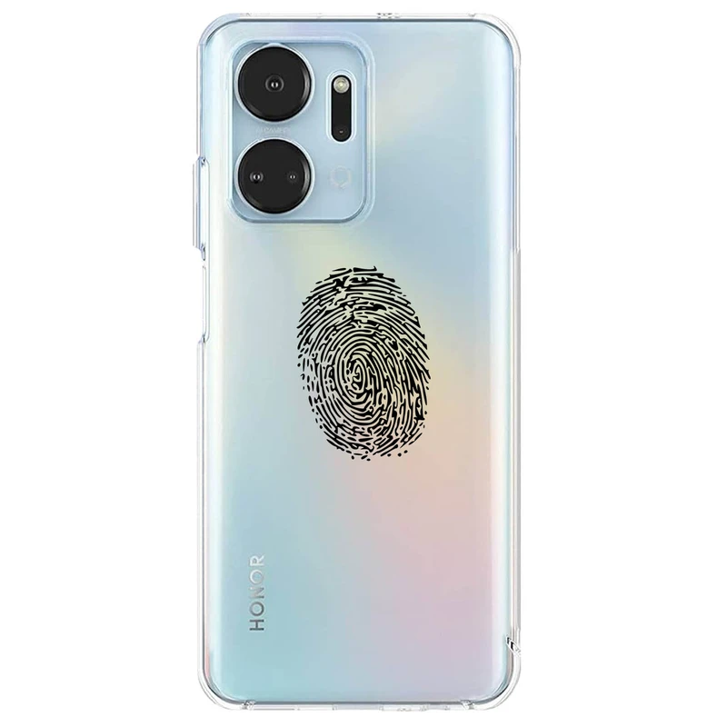 کاور مگافون طرح اثر انگشت مدل C62-B مناسب برای گوشی موبایل آنر X7A