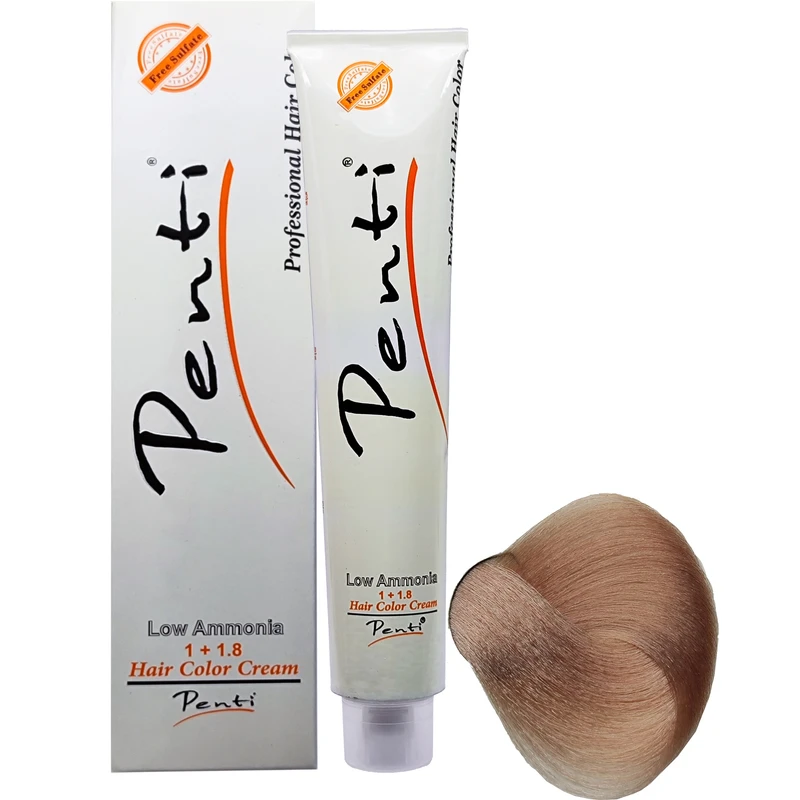 رنگ مو پنتی سری بژ شماره B8 حجم 100 ميلی ليتر رنگ بلوند بژ خیلی روشن