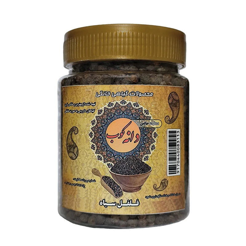 فلفل سیاه دانه درشت دانه کوب - 300 گرم