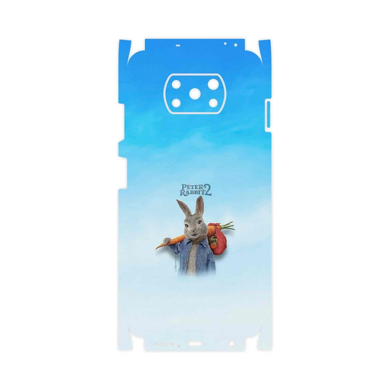 برچسب پوششی ماهوت مدل Peter Rabbit-FullSkin مناسب برای گوشی موبایل شیائومی Poco X3 NFC