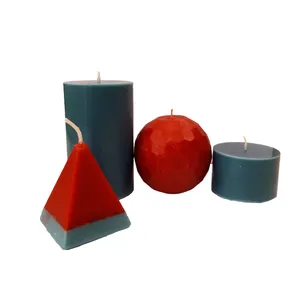 شمع دست ساز مدل box-49 مجموعه 4 عددی