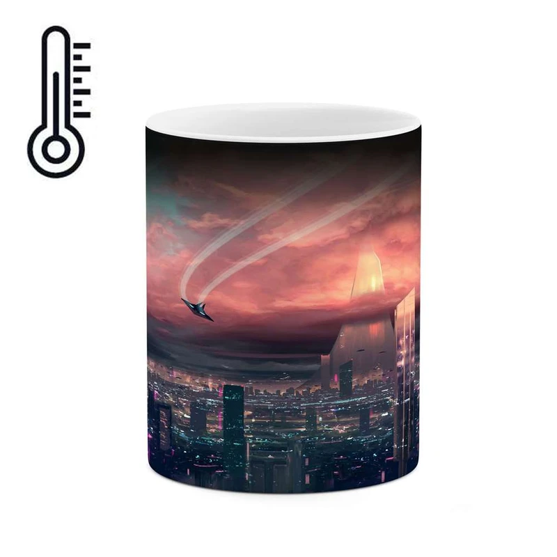 ماگ حرارتی کاکتی مدل انیمه کد mgh17636