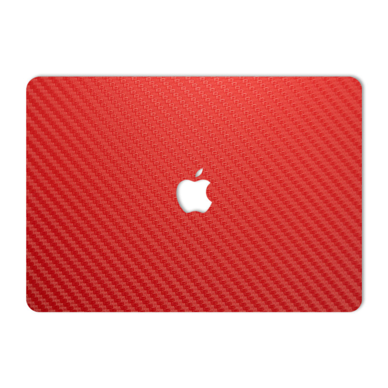 برچسب پوششی ماهوت مدل Red Carbon مناسب برای لپ تاپ اپل Macbook Pro 2016 15inch Retina