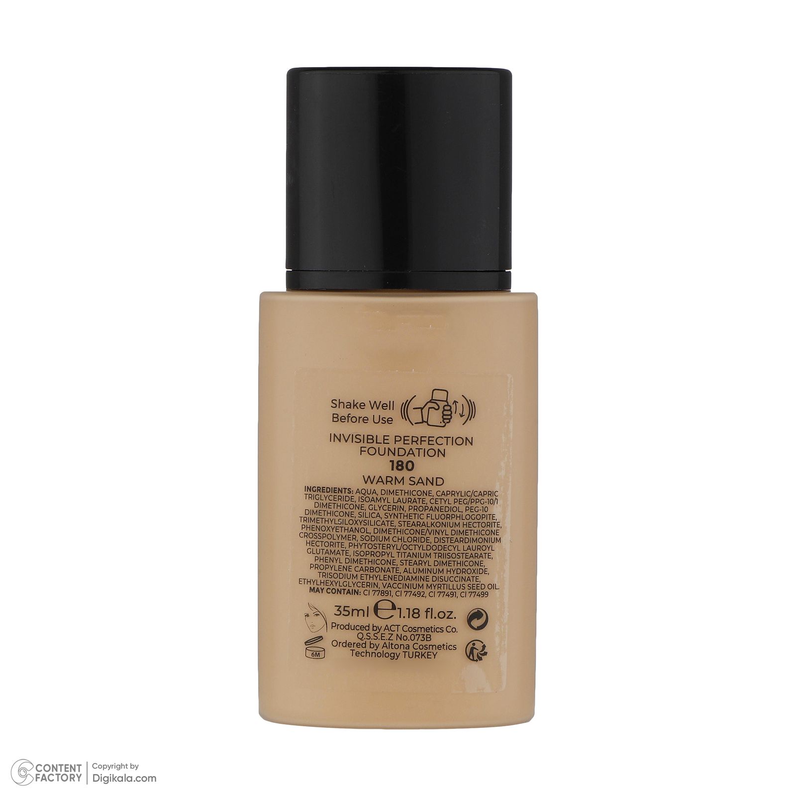 کرم پودر نوت مدل Cosmetique تحت لیسانس شماره180حجم 35 میلی لیتر -  - 14