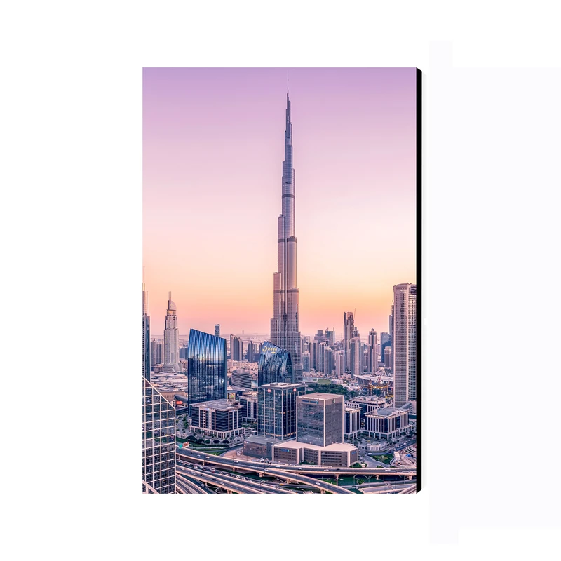 تابلو شاسی عرش مدل فانتزی منظره شهر کد As3620