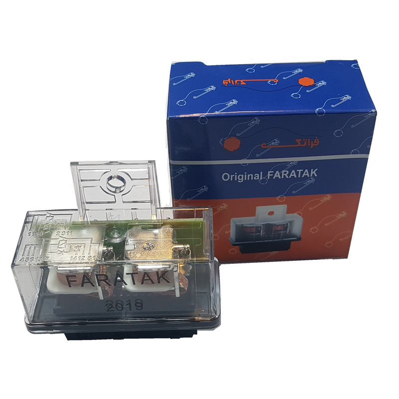 رله دوبل شیشه ای فراتک مدل FTP06002 مناسب برای پراید