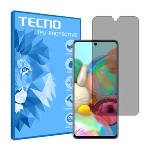 HyPRV Tecno privacy screen protector suitable for Samsung Galaxy A71 mobile phones